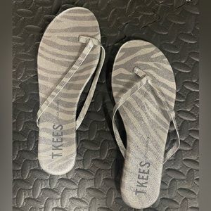 Tkees, size 8. New never worn, zebra print